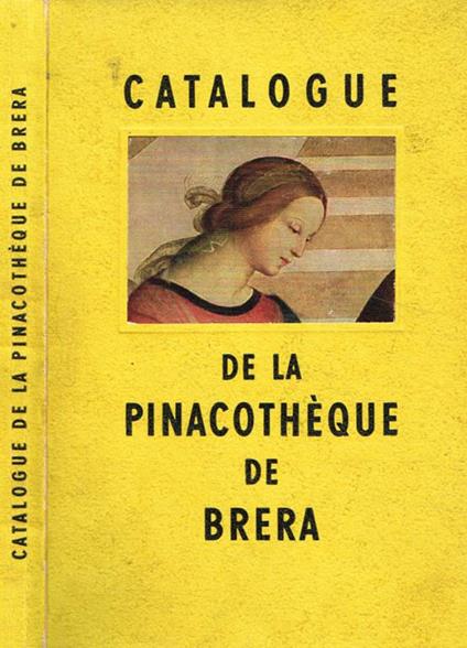 Catalogue de la pinacothèque de Brera à Milan - Ettore Modigliani - copertina
