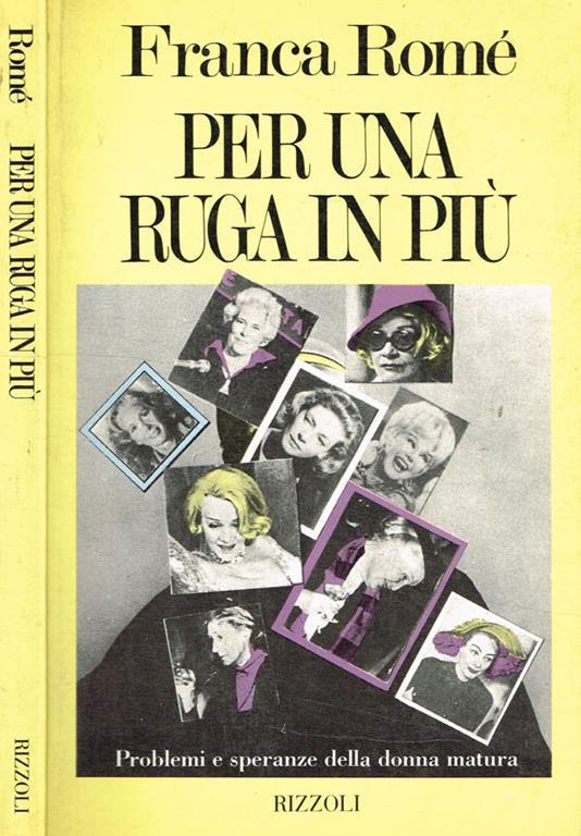Per una ruga in più - Franca Romé - copertina