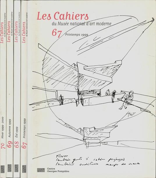 Les cahiers. du Musée National d'Art Moderne - 1999 - copertina