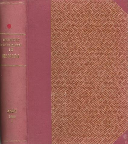 Recenti progressi in medicina - Giuseppe Lazzaro - copertina