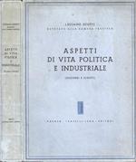 Aspetti di vita politica e industriale. ( Discorsi e scritti )