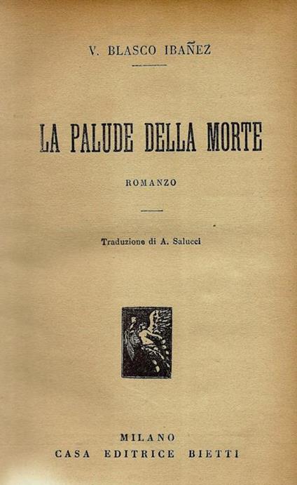 La palude della morte - copertina