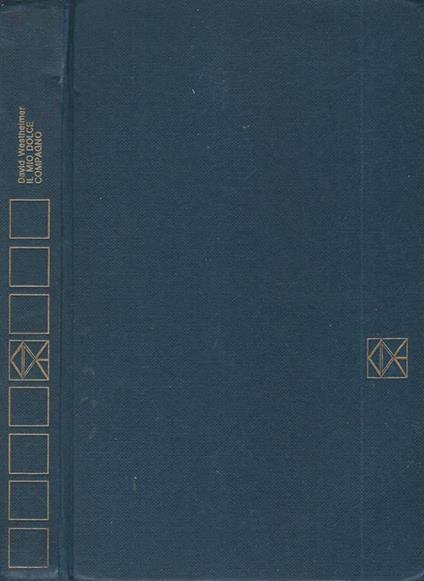Il mio dolce compagno - David Westheimer - copertina