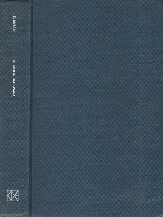 40 miglia dall'Avana - Ed McBain - copertina