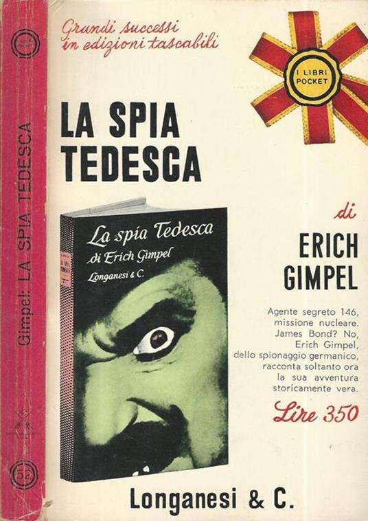 La spia tedesca - Erich Gimpel - copertina
