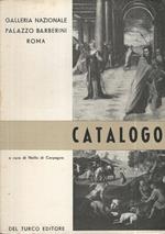 Catalogo della Galleria Nazionale Palazzo Barberini - Roma