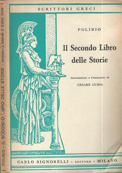 Il secondo libro delle storie - Polibio - copertina