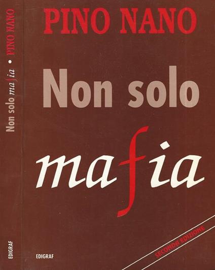 Non solo mafia. Letture per ragazzi - Pino Nano - copertina