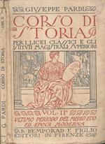 Corso di Storia Volume II. Ultimo periodo del Medio Evo ed epoca moderna