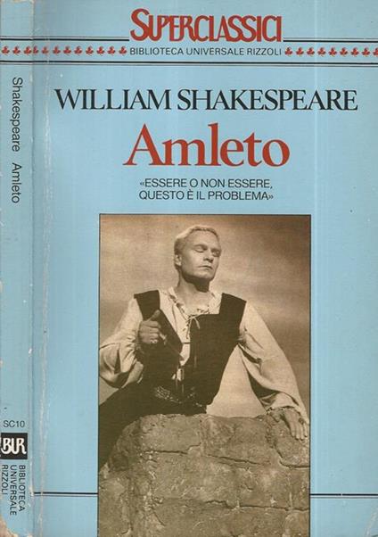 Amleto. Essere o non essere, questo è il problema - William Shakespeare - copertina