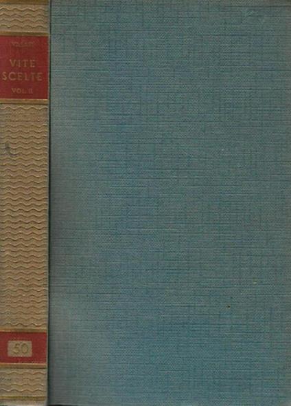 Vite Scelte vol. II - Giorgio Vasari - copertina