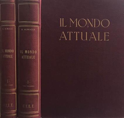 Il Mondo Attuale - Roberto Almagià - copertina