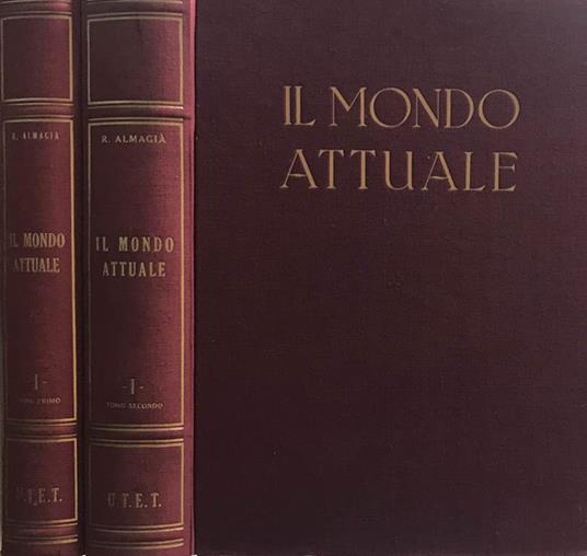 Il Mondo Attuale - Roberto Almagià - copertina