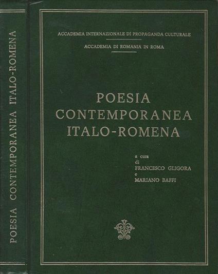 Poesia contemporanea italo-romena - Francesco Gligora - copertina