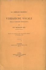 Sul significato diagnostico delle vibrazioni vocali nella pleurite essudativa