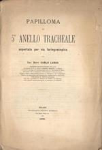 Papilloma al 5 anello tracheale asportato per via laringoscopica