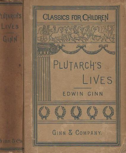 Plutarch's Lives - Edwin Ginn - copertina