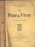 La peur de vivre