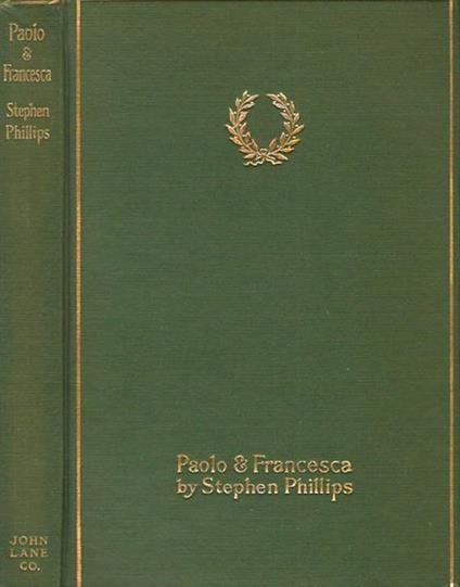 Paolo e Francesca - Stephen Phillips - copertina
