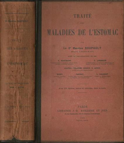 Traité des Maladies De L'Estomac - copertina