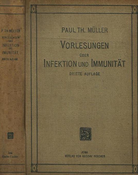 Vorlesungen uber Infektion und Immunitat - copertina