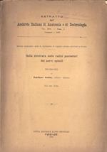 Sulla struttura delle radici posteriori dei nervi spinali