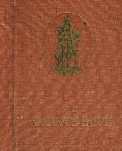 Almanach Payot 1923. Agenda de poche de la jeunesse française - copertina