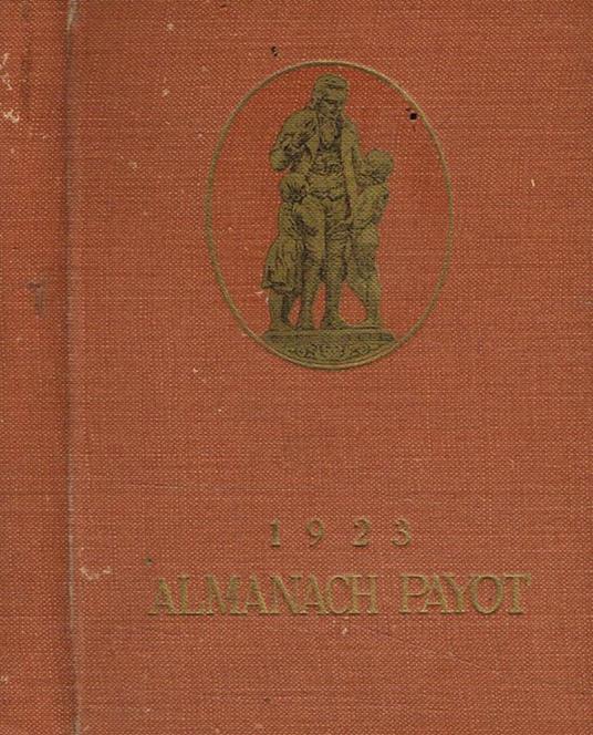 Almanach Payot 1923. Agenda de poche de la jeunesse française - copertina