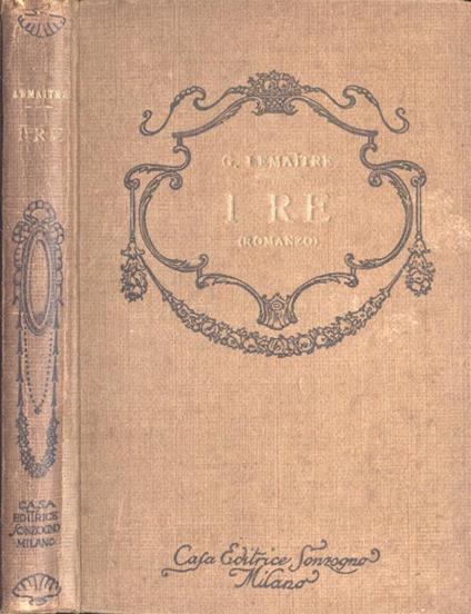 I Re - Giulio Lemaitre - copertina