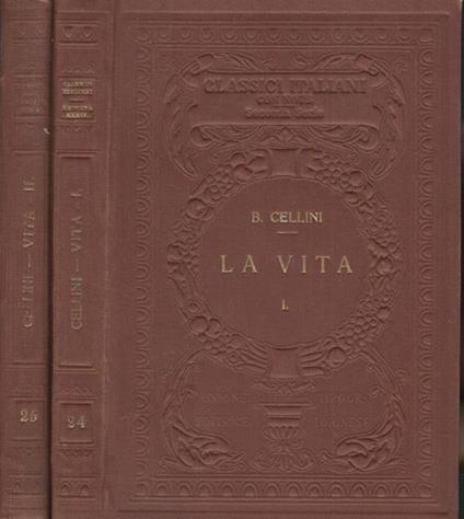 La Vita - Benvenuto Cellini - copertina
