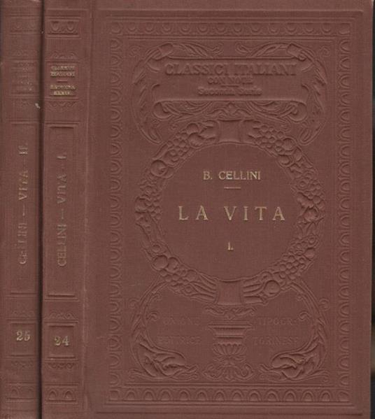 La Vita - Benvenuto Cellini - copertina