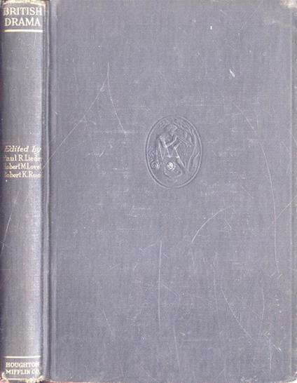 British drama. Ten plays from the middle of the fourteenth century to the end of the nineteenth - copertina