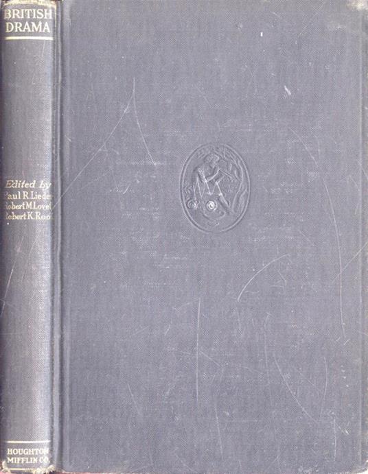 British drama. Ten plays from the middle of the fourteenth century to the end of the nineteenth - copertina