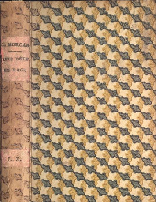 Une bète de race - Claude Morgan - copertina