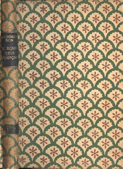 L' Equator francais - Raoul Monmarson - copertina