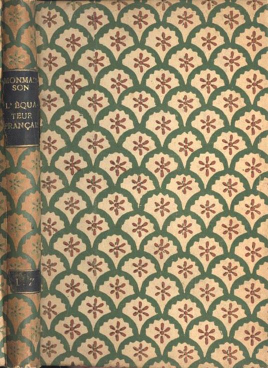 L' Equator francais - Raoul Monmarson - copertina