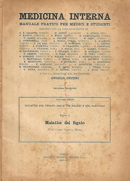 Malattie del fegato - copertina