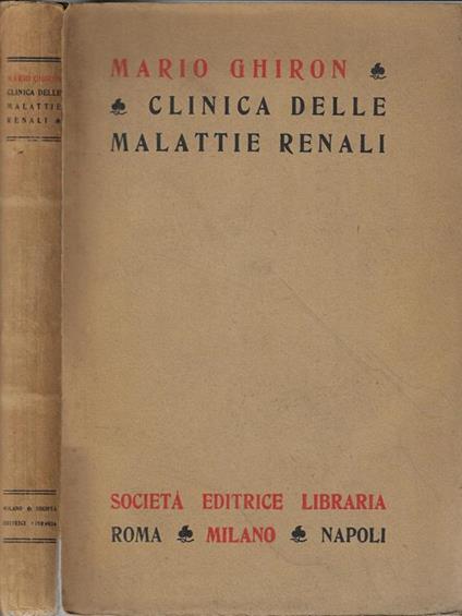 Clinica delle malattie renali - Mario Ghiron - copertina