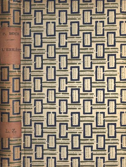 L' exilèe - Pearl S. Buck - copertina