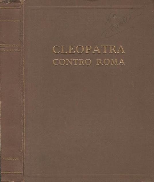 Cleopatra contro Roma - Maffio Maffii - copertina
