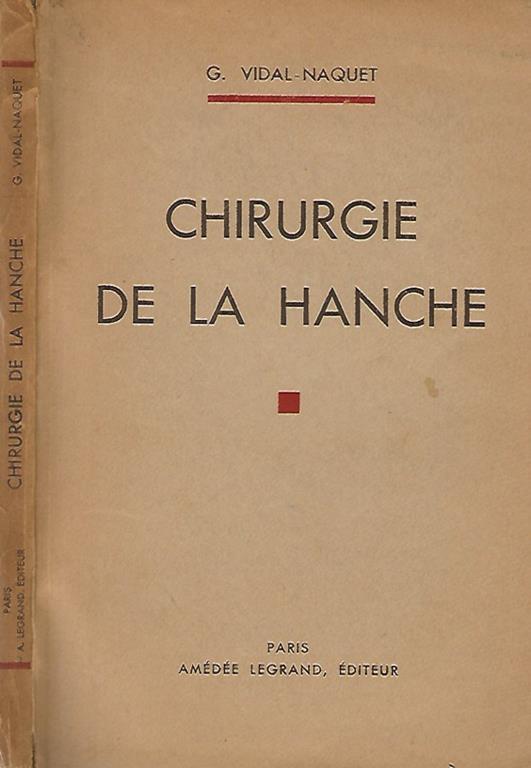 Chirurgie de la hanche - Gore Vidal - copertina