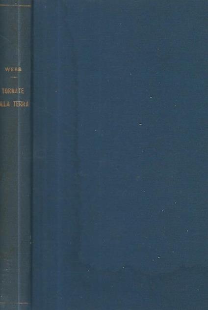 Tornata alla terra - Mary Webb - copertina