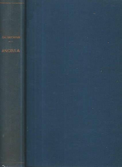 Ancella - John Galsworthy - copertina