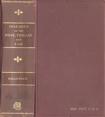 Diseases of the nose, throat and ear. Medical and surgical - copertina