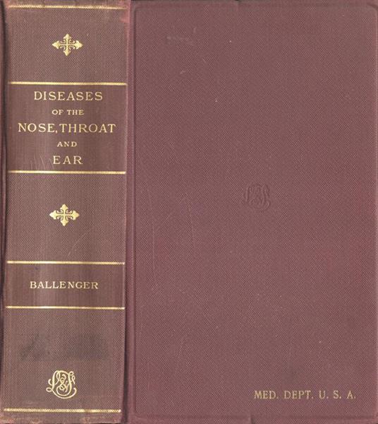 Diseases of the nose, throat and ear. Medical and surgical - copertina