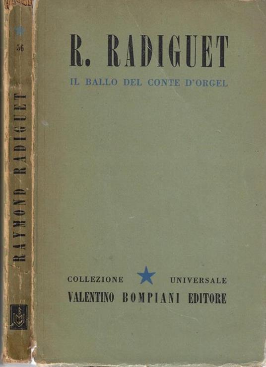Il ballo del Conte D'Orgel - Raymond Radiguet - copertina
