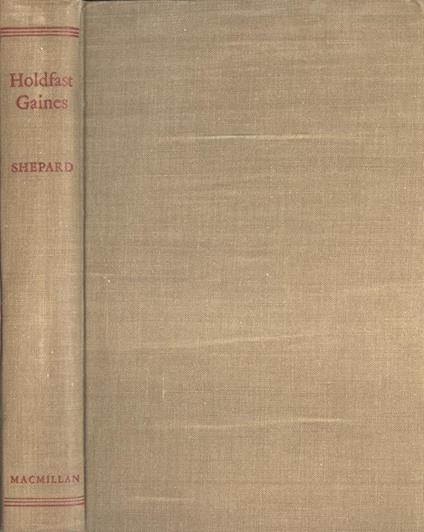 Holdfast Gaines - Odell Shepard - copertina