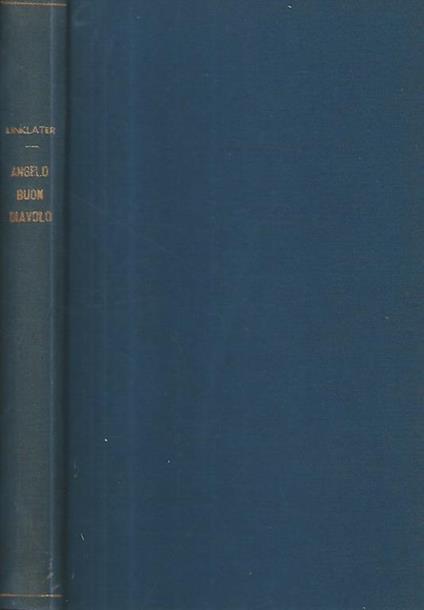Angelo buon diavolo - Eric Linklater - copertina