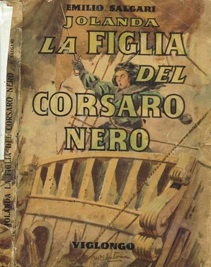 Jolanda. La figlia del Corsaro Neri - Emilio Salgari - copertina