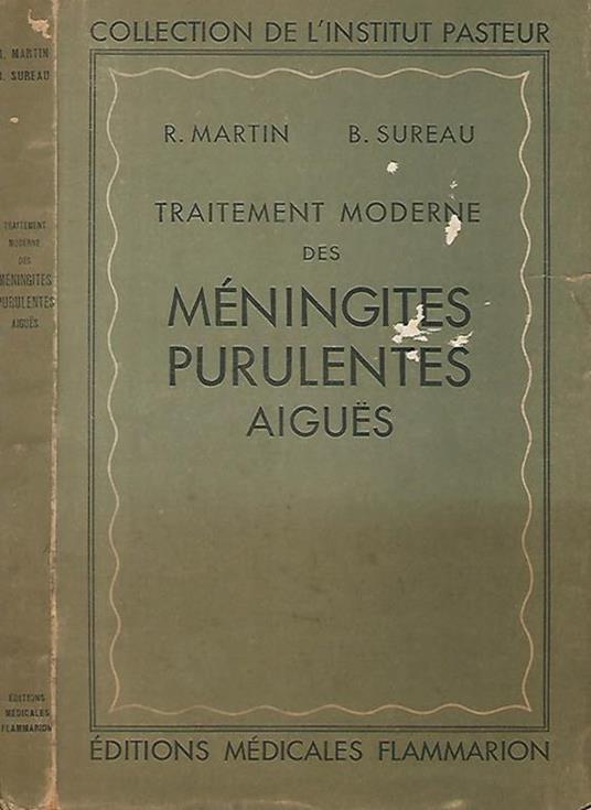 Traitement moderne des Meningites Purulntes aigues - copertina